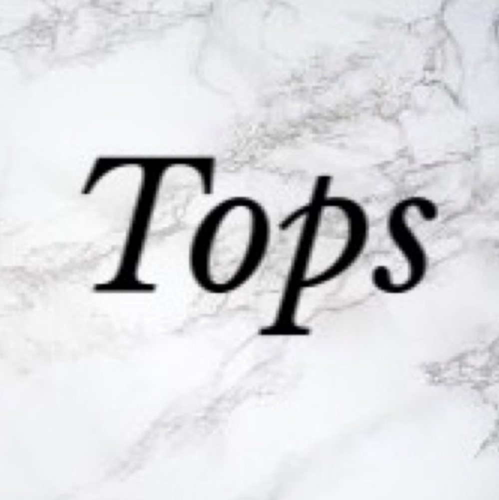 Tops/Shirts/Blouses/Tanks/Camis/Tees